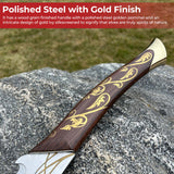 Mystical Elven Fantasy Scimitar Sword Replica swords - Tophatter Daily Deals