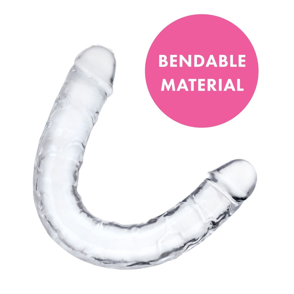Me You Us Ultra Double Dildo 15 Inch Flexible Dual-Ended Dildo > Dildos > Double Dildos - Tophatter Daily Deals