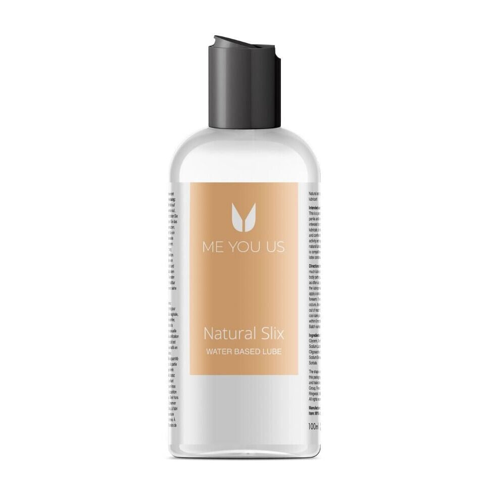 Me You Us Natural Slix – Water-Based Lubricant 100ml > Lube > Water Based - Tophatter Daily Deals