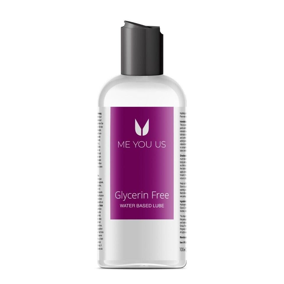 Me You Us Glycerin-Free Water-Based Lubricant 100ml Lube > Lube > Water Based - Tophatter Daily Deals