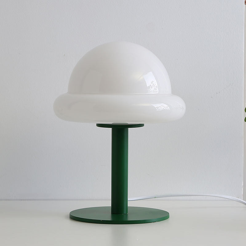 Macaron Bubble Gum Glass Lamp White Glass Cover Green Pole Lighting - Tophatter Daily Deals