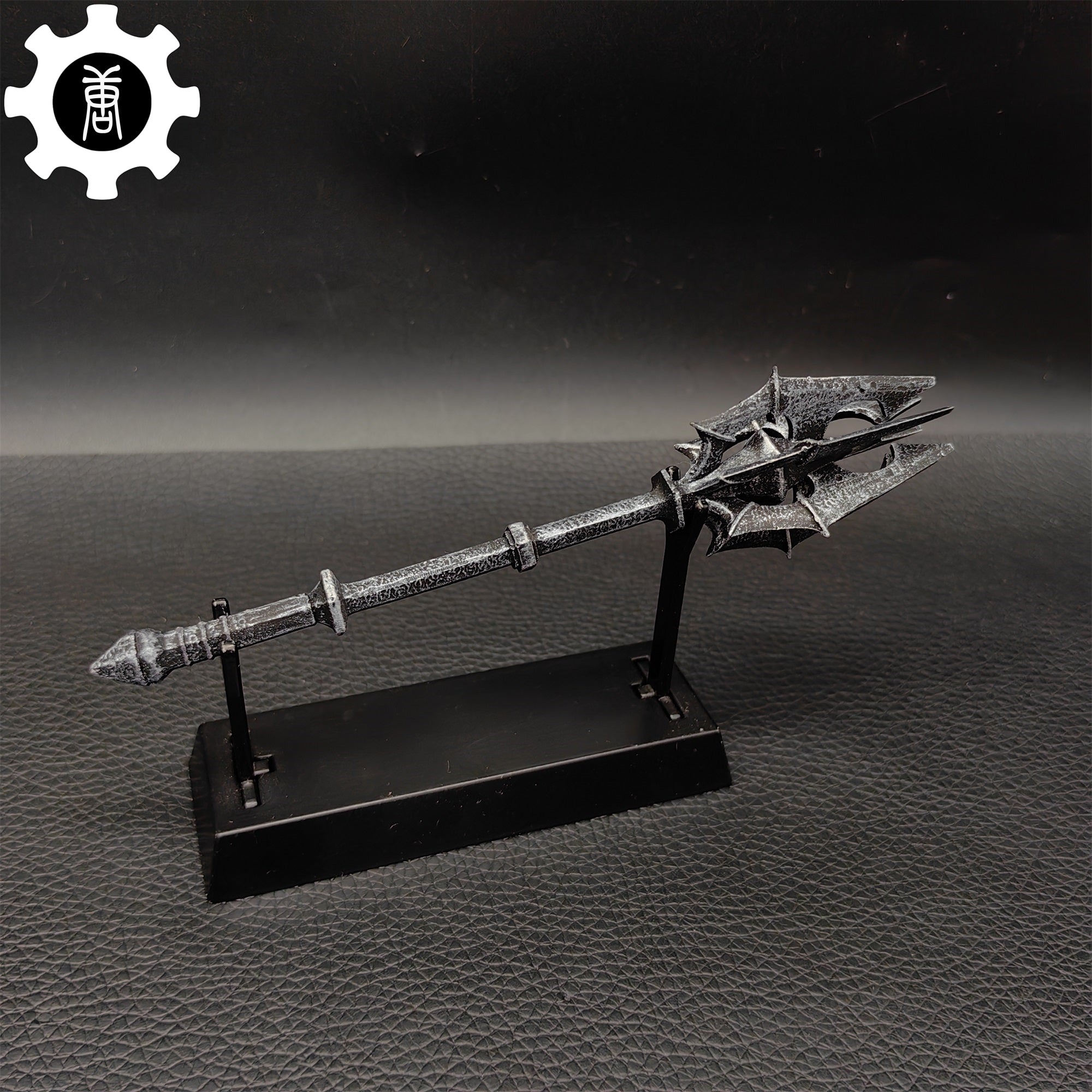 3D Printed 1: 12 Scale Mace Of Sauron Game Display Art Mace & Stand - Tophatter Daily Deals