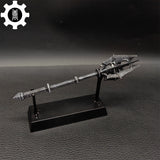 3D Printed 1: 12 Scale Mace Of Sauron Game Display Art Mace & Stand - Tophatter Daily Deals