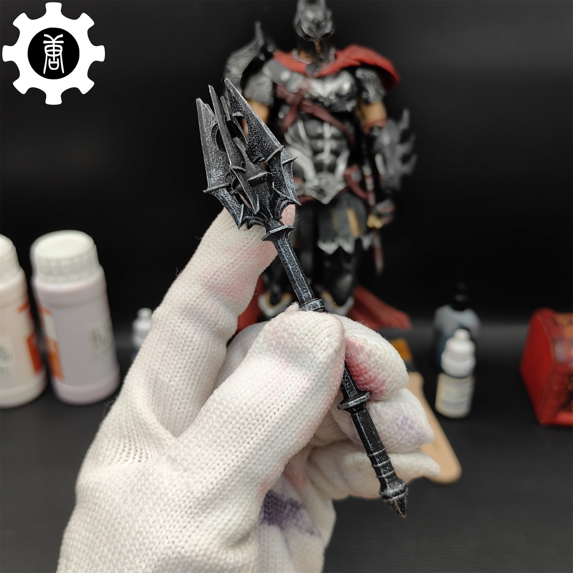 3D Printed 1: 12 Scale Mace Of Sauron Game Display Art - Tophatter Daily Deals