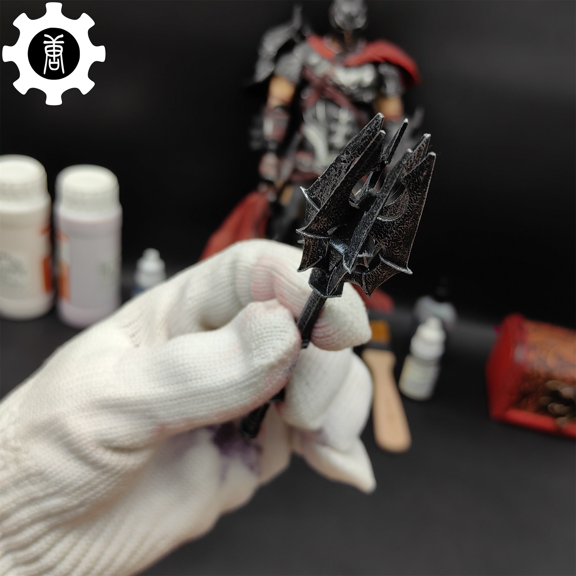 3D Printed 1: 12 Scale Mace Of Sauron Game Display Art - Tophatter Daily Deals