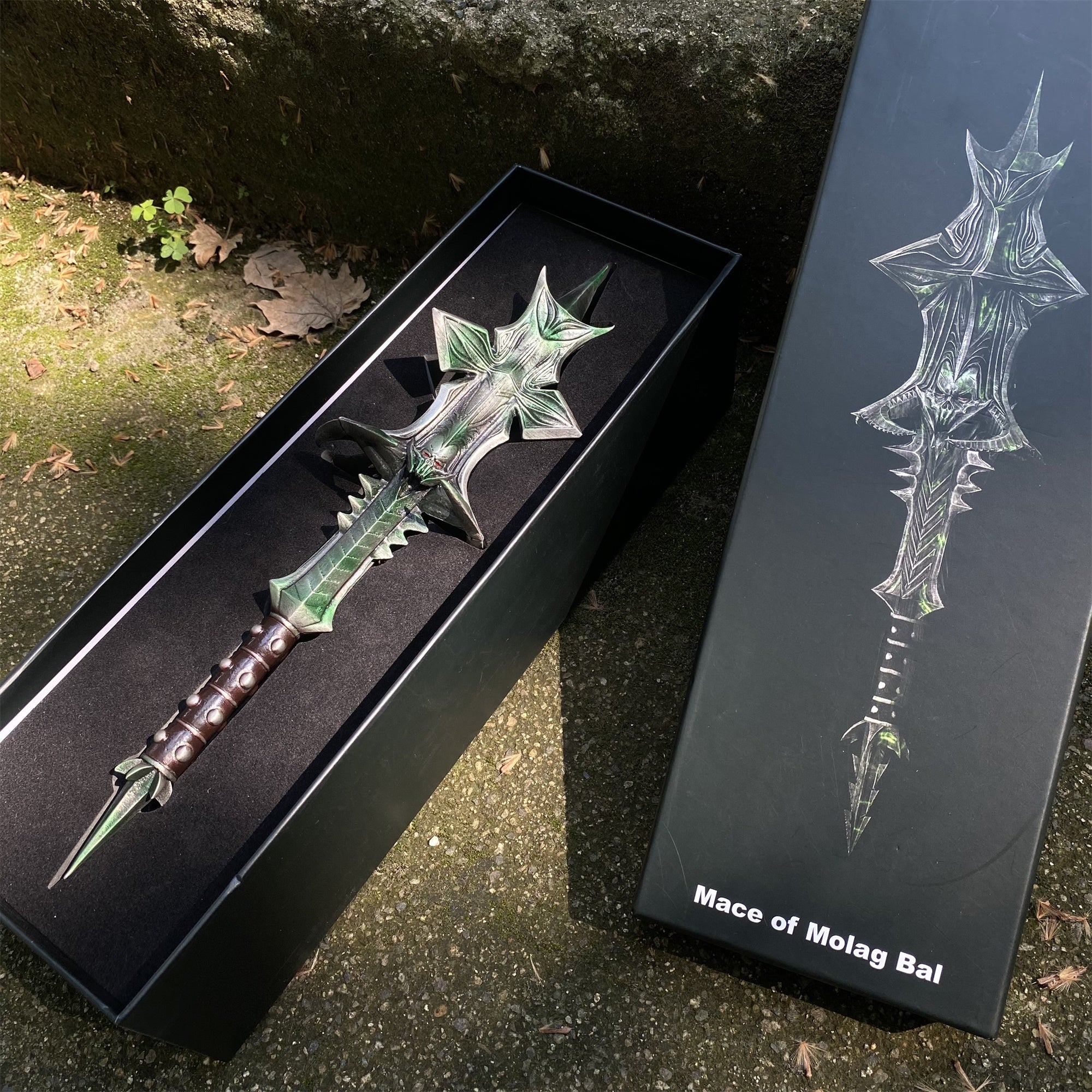Metal Mace Of Molag Bal 1/2 Scale Fan Art Mace Of Molag Bal - Tophatter Daily Deals