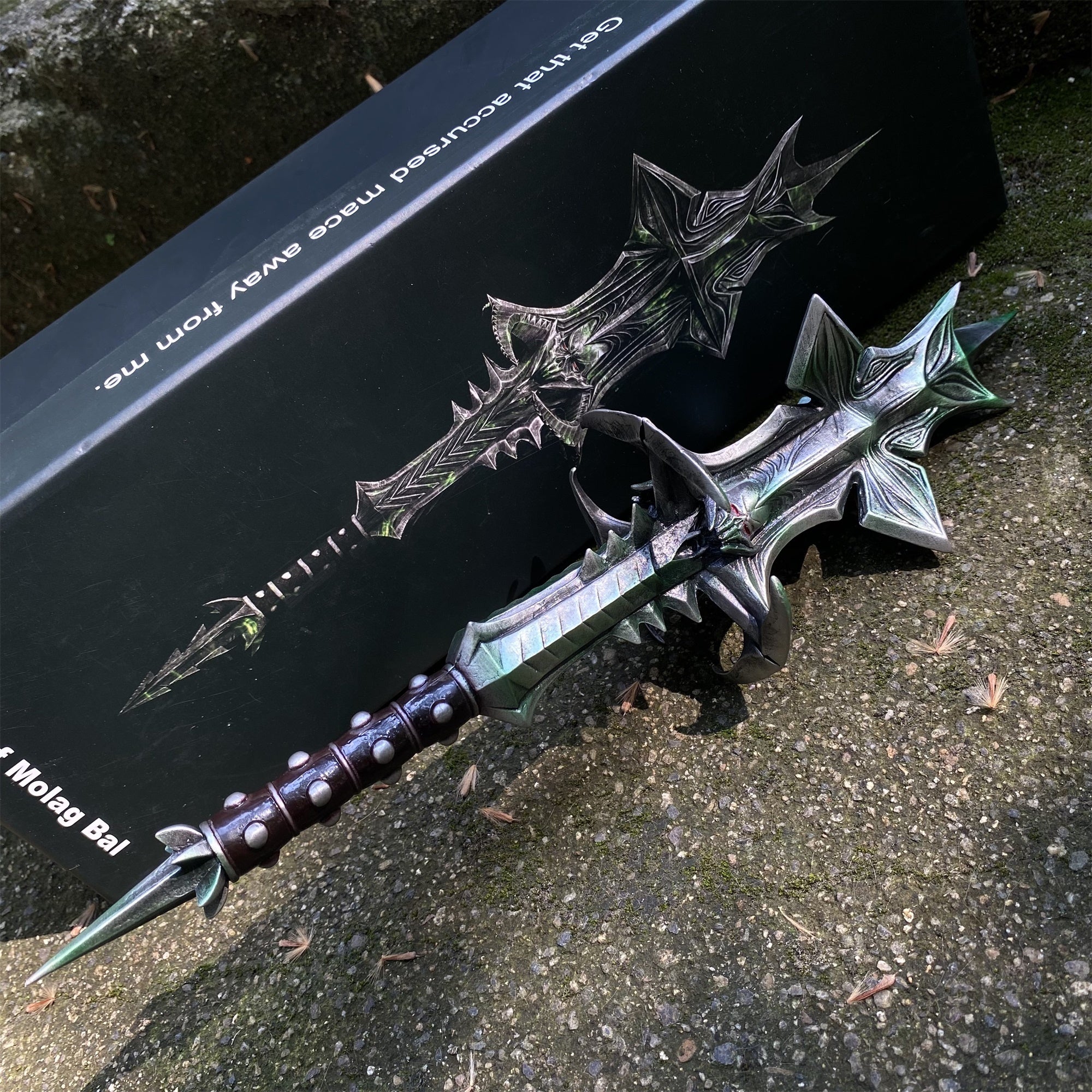 Metal Mace Of Molag Bal 1/2 Scale Fan Art - Tophatter Daily Deals