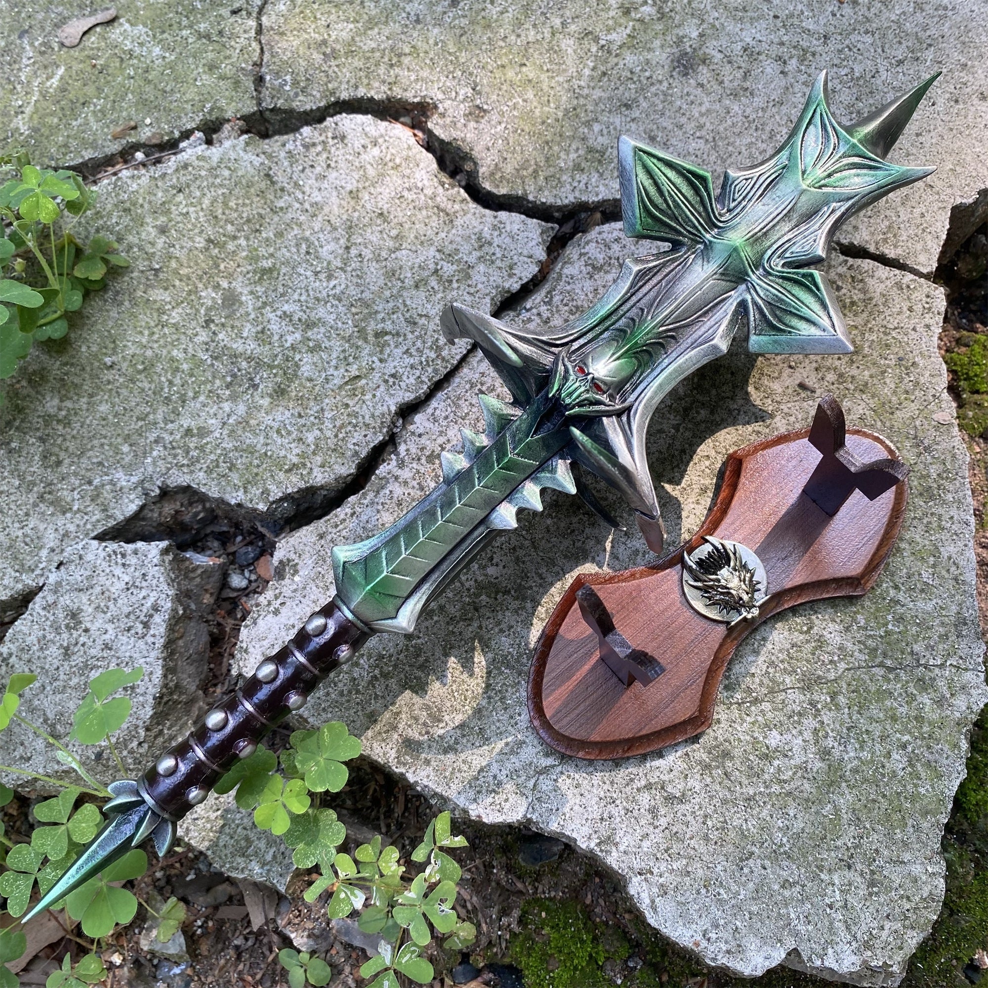 Metal Mace Of Molag Bal 1/2 Scale Fan Art - Tophatter Daily Deals