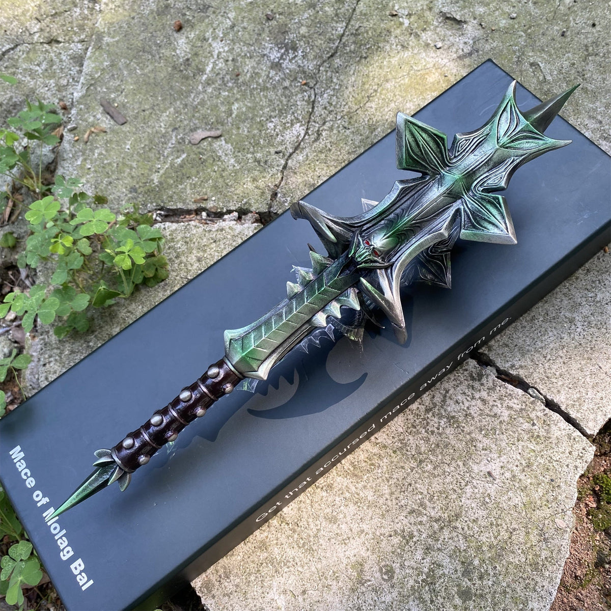 Metal Mace Of Molag Bal 1/2 Scale Fan Art - Tophatter Daily Deals