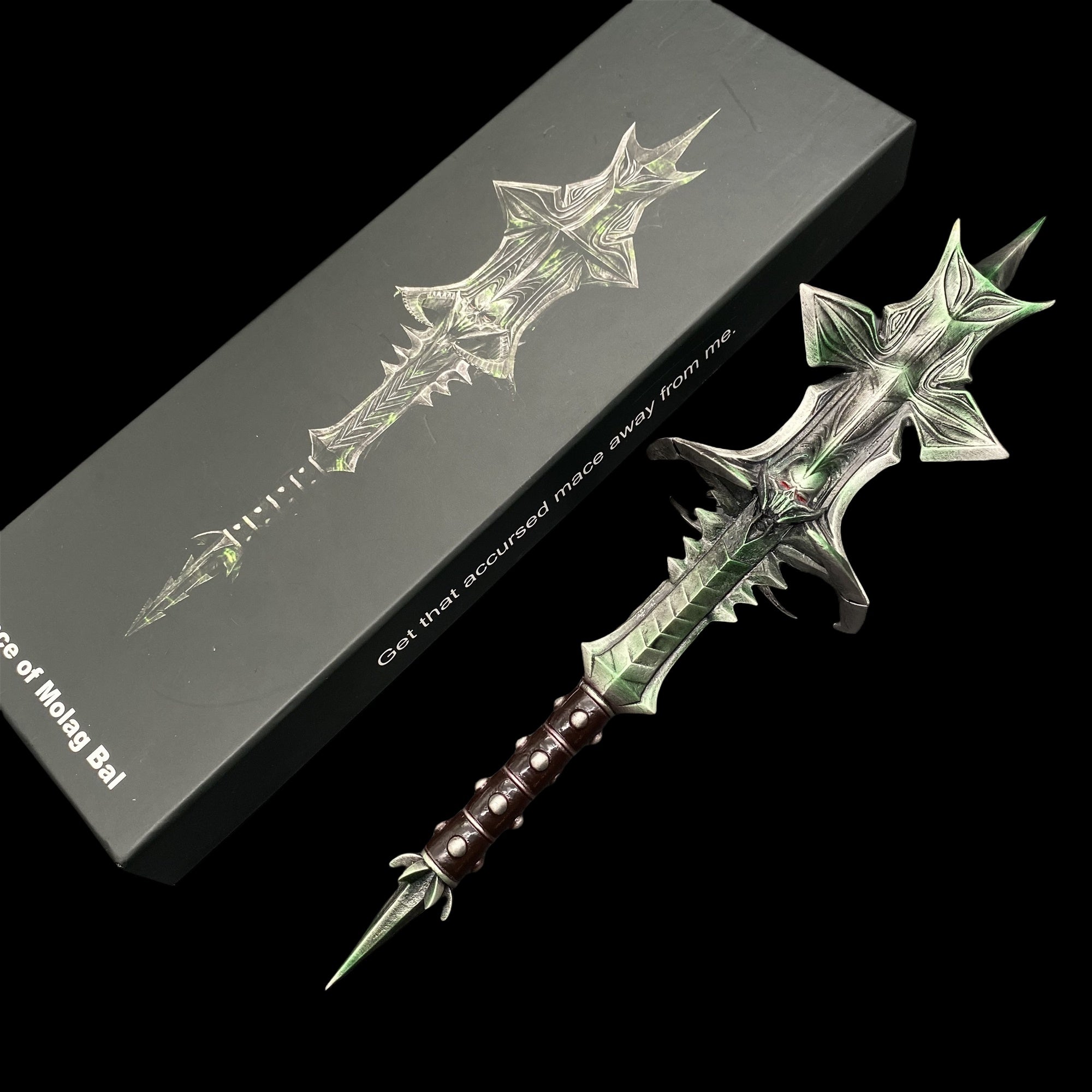 Metal Mace Of Molag Bal 1/2 Scale Fan Art - Tophatter Daily Deals