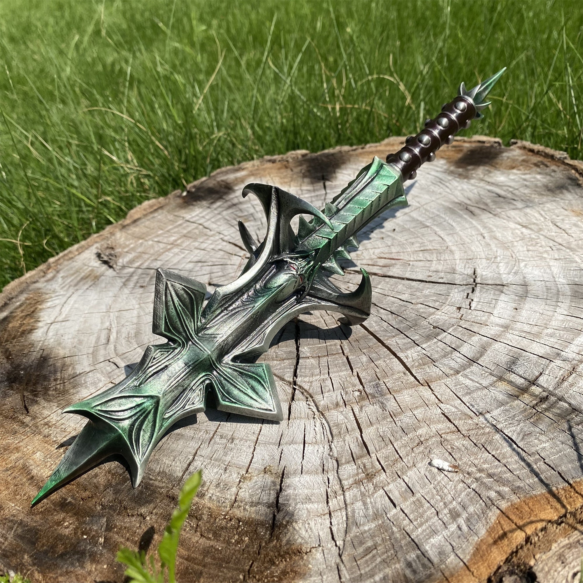 Metal Mace Of Molag Bal 1/2 Scale Fan Art - Tophatter Daily Deals