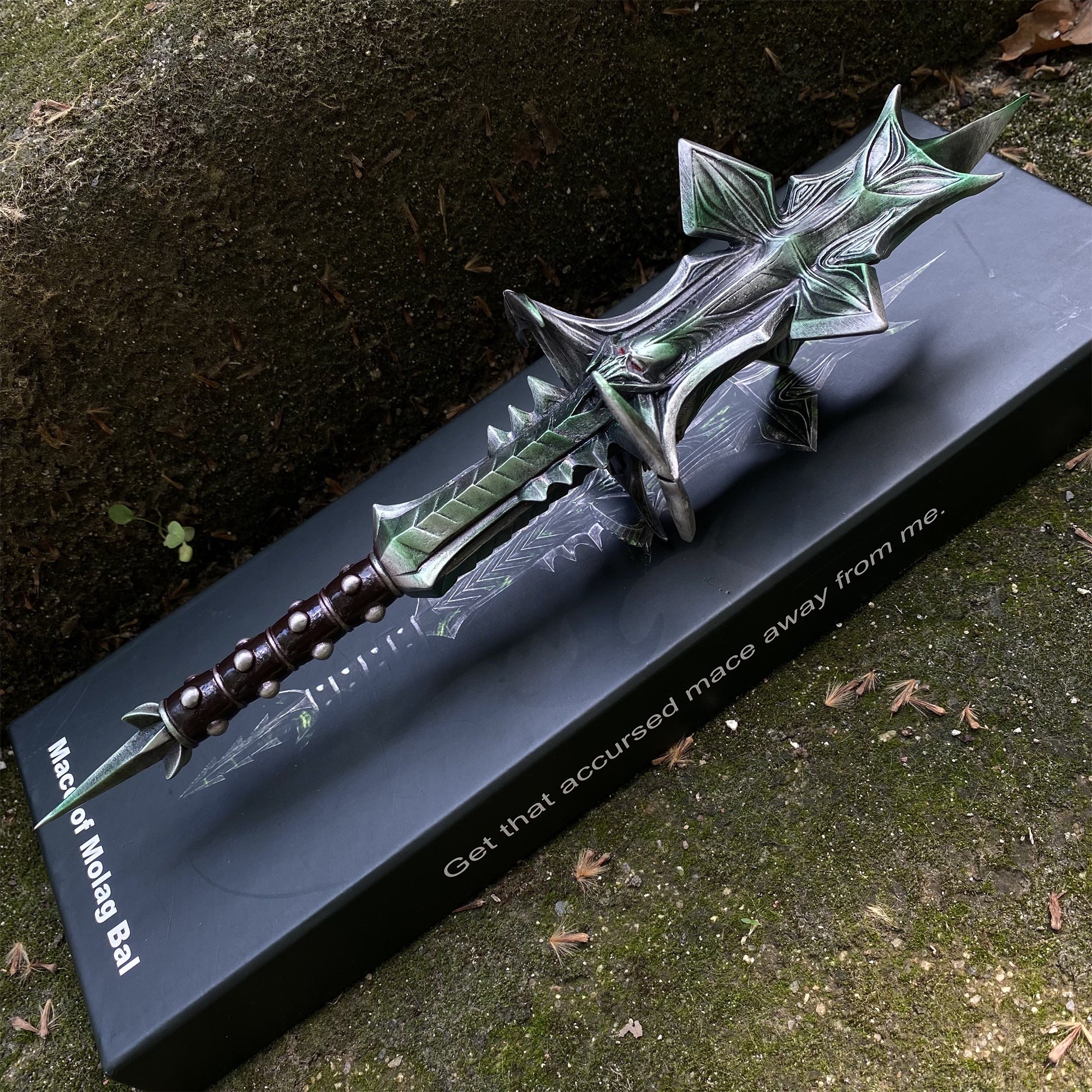 Metal Mace Of Molag Bal 1/2 Scale Fan Art - Tophatter Daily Deals