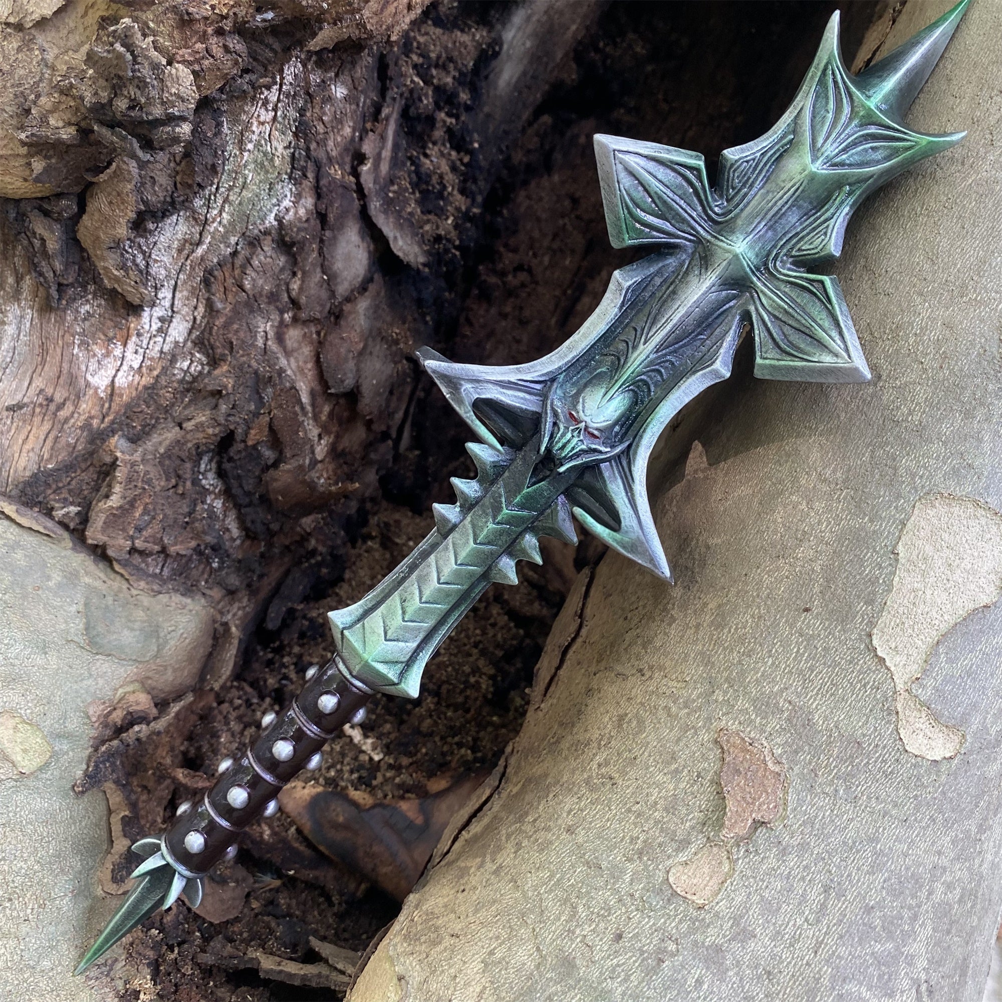 Metal Mace Of Molag Bal 1/2 Scale Fan Art - Tophatter Daily Deals