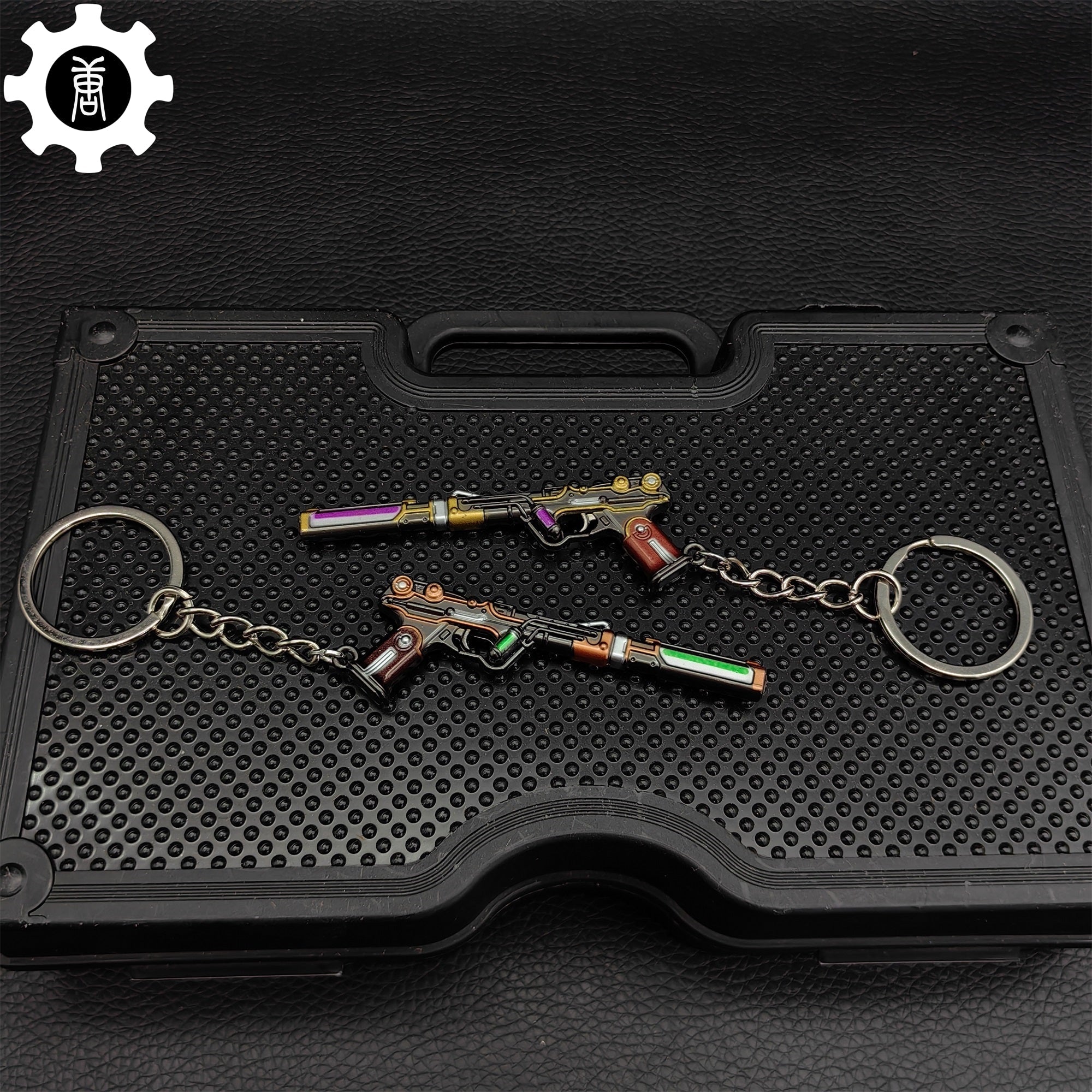 Metal Magepunk Ghost Gun Tiny KeyChain Pendant - Tophatter Daily Deals