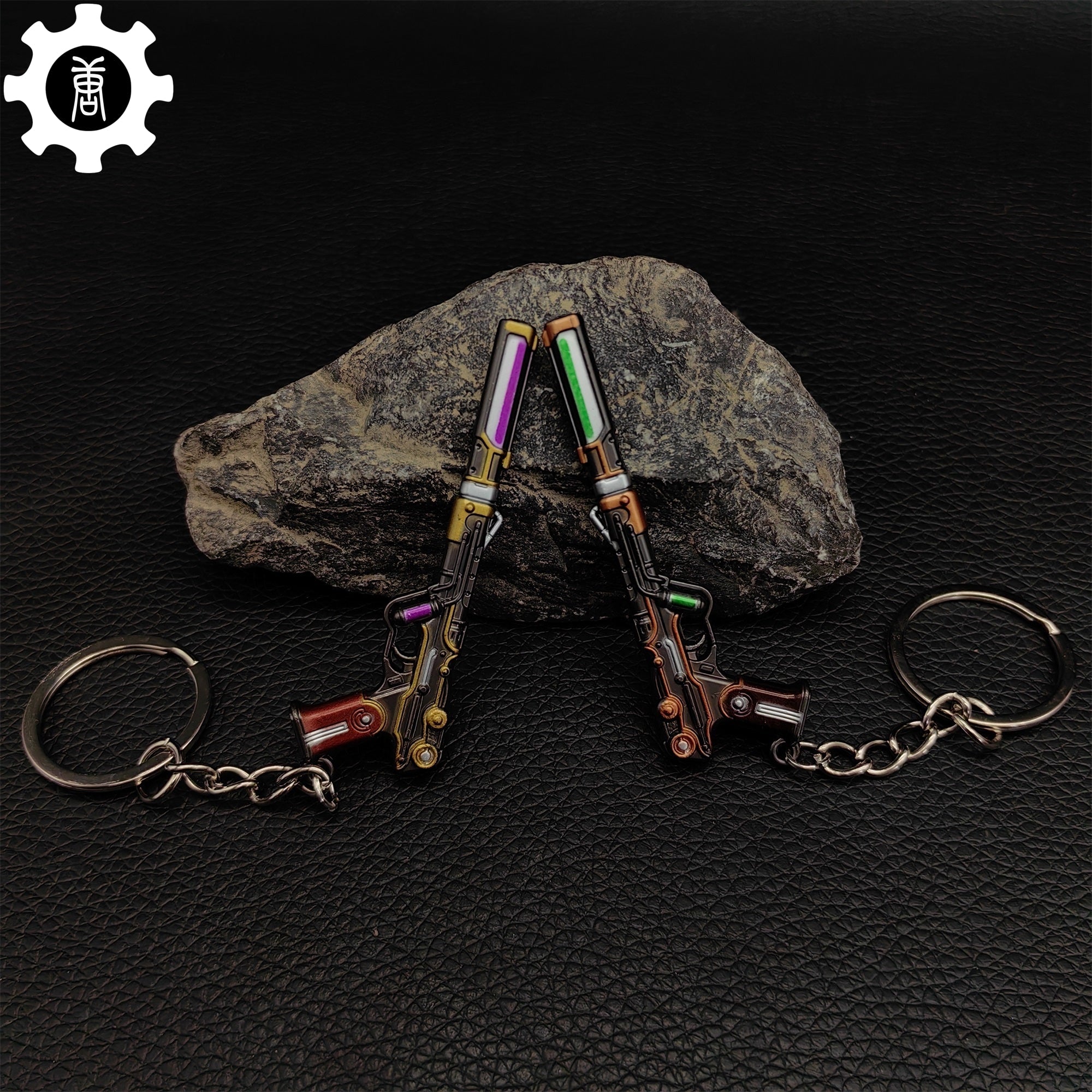 Metal Magepunk Ghost Gun Tiny KeyChain Pendant - Tophatter Daily Deals