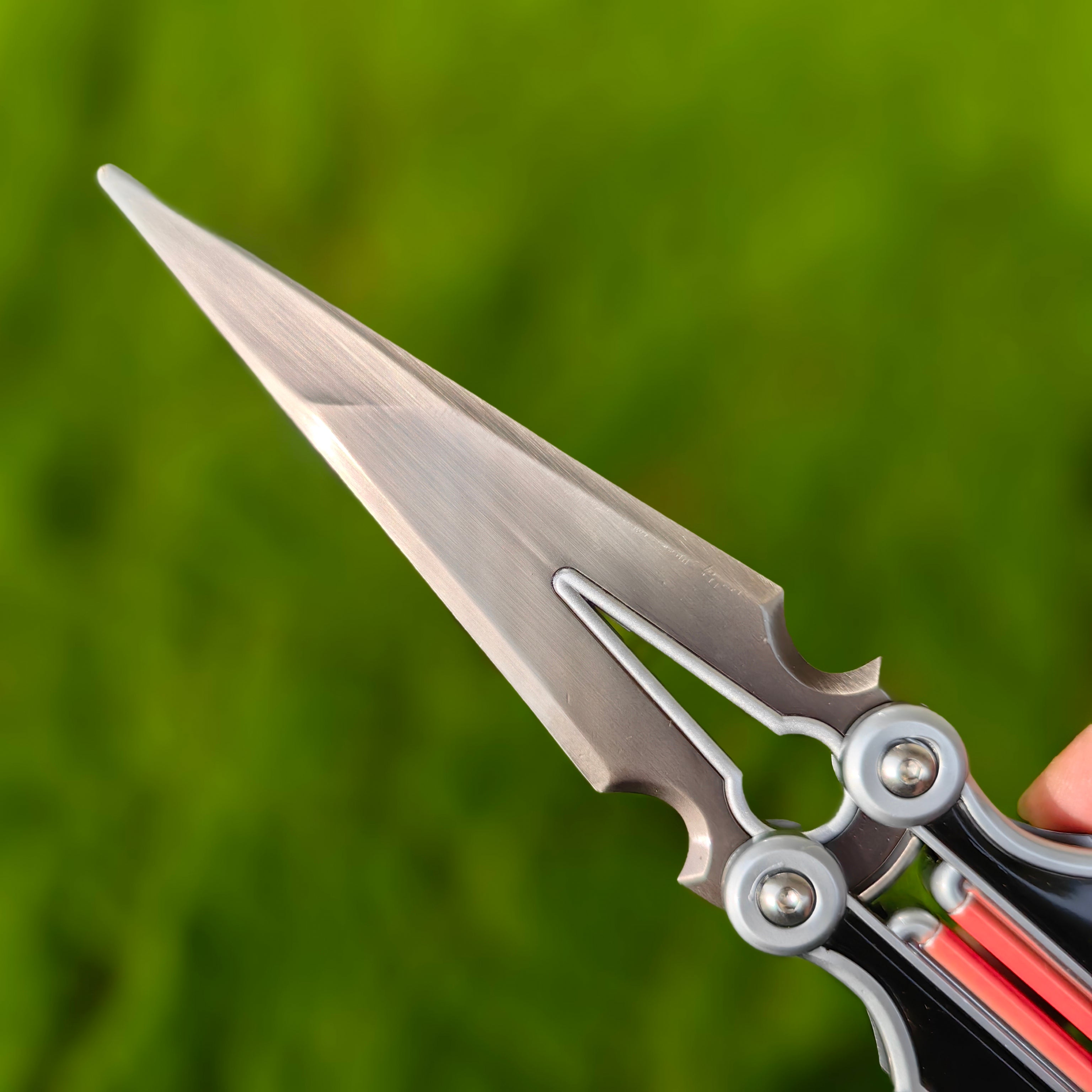 Metal Magepunk 3.0 Sparkswitch Knife Dull Blade Replica For Display - Tophatter Daily Deals