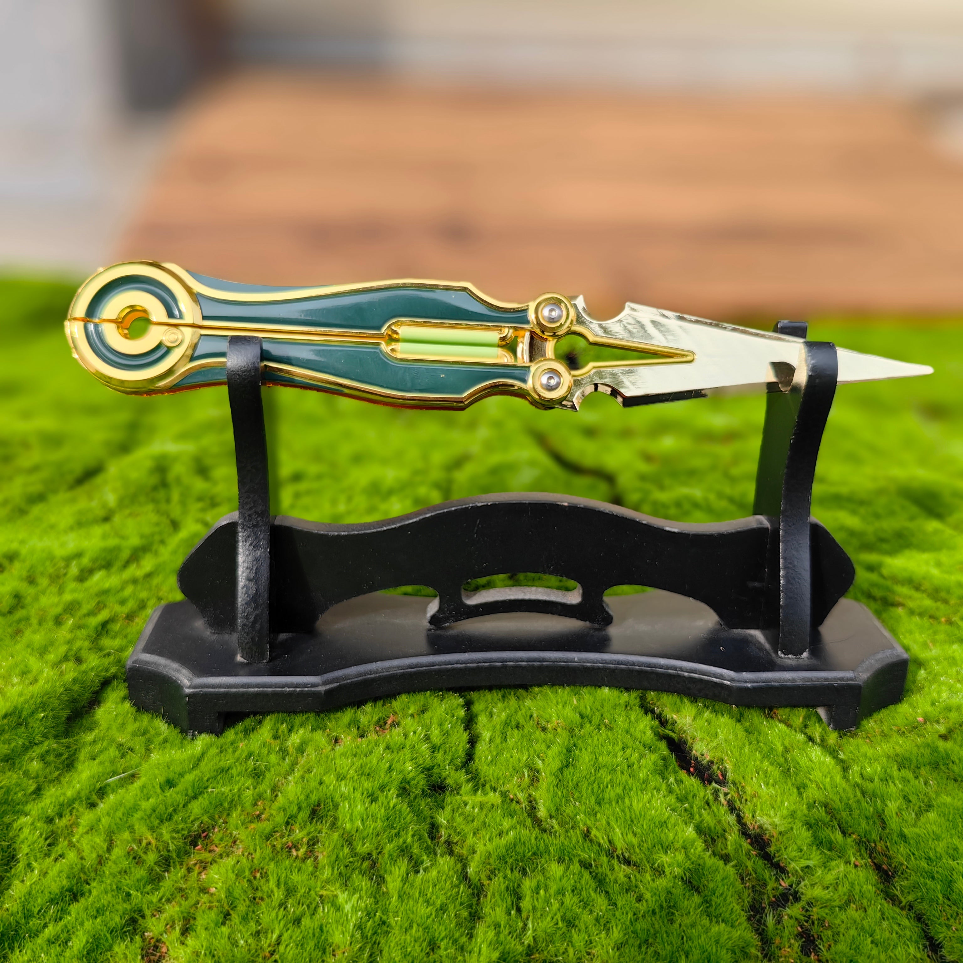 Metal Magepunk 3.0 Sparkswitch Knife Dull Blade Replica For Display - Tophatter Daily Deals