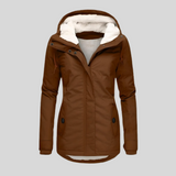 Waterproof Women's Parka - Long Hooded, Insulated Winter Khaki - Tophatter Daily Deals
