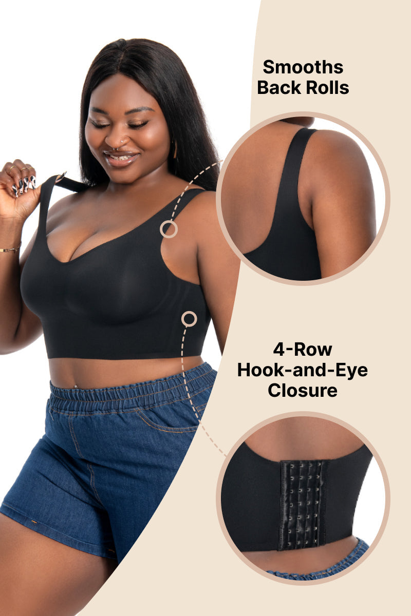 Revenge Body Magic Seamless Back Eraser Bra Sports Bra - Tophatter Daily Deals