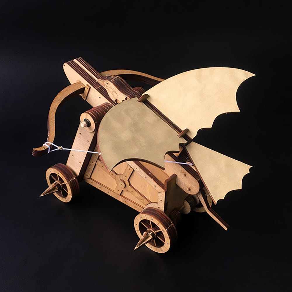 AM010 Ancient chariots of the Ming Dynasty Magic Fire Eagle 3D Mechanical Model Kit - Tophatter Daily Deals