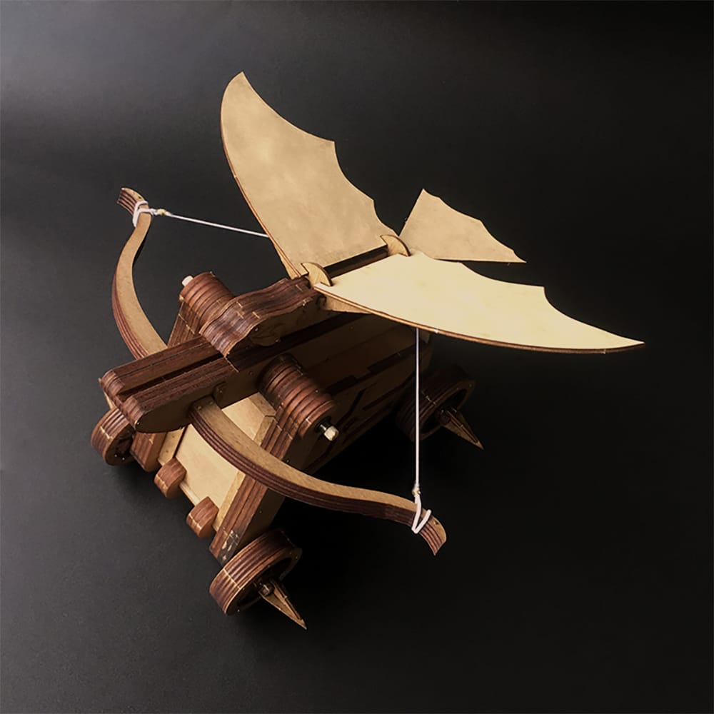 AM010 Ancient chariots of the Ming Dynasty Magic Fire Eagle 3D Mechanical Model Kit - Tophatter Daily Deals