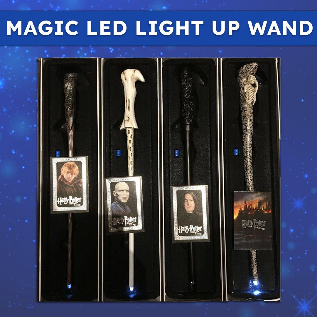 Harry Potter Wands With Light - Magic LED Light Up Wand Harry Potter Hermoine Hogwarts Cosplay Apparel & Accessories - Tophatter Daily Deals