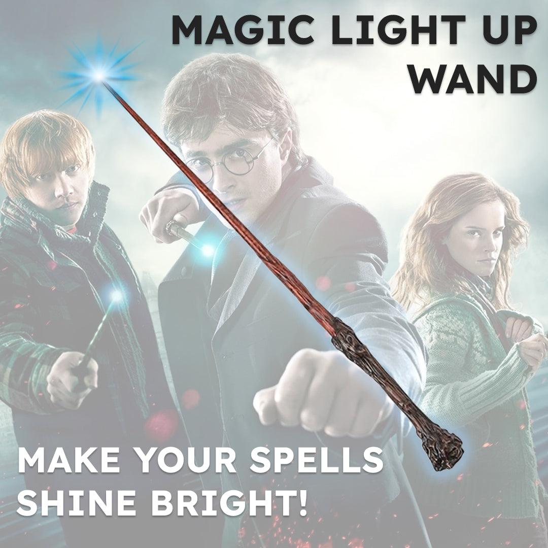 Harry Potter Wands With Light - Magic LED Light Up Wand Harry Potter Hermoine Hogwarts Cosplay Apparel & Accessories - Tophatter Daily Deals
