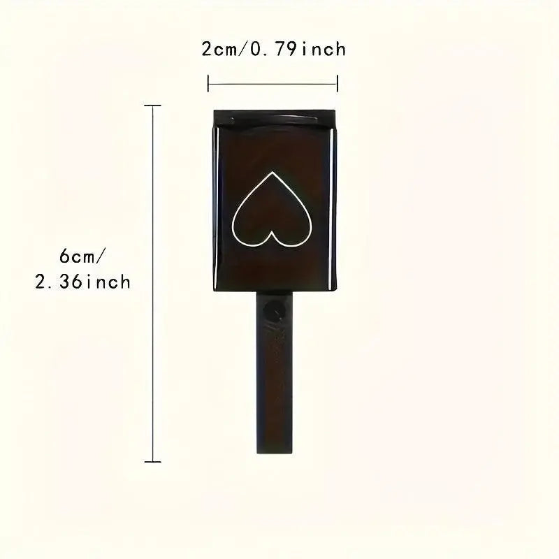 Magnetic Cat Eye Nail Polish Gel with Heart & Wave Patterns - Strong Square Magnet, Scent-Free Manicure Tool for Hands, Feet & Nails - Tophatter Daily Deals