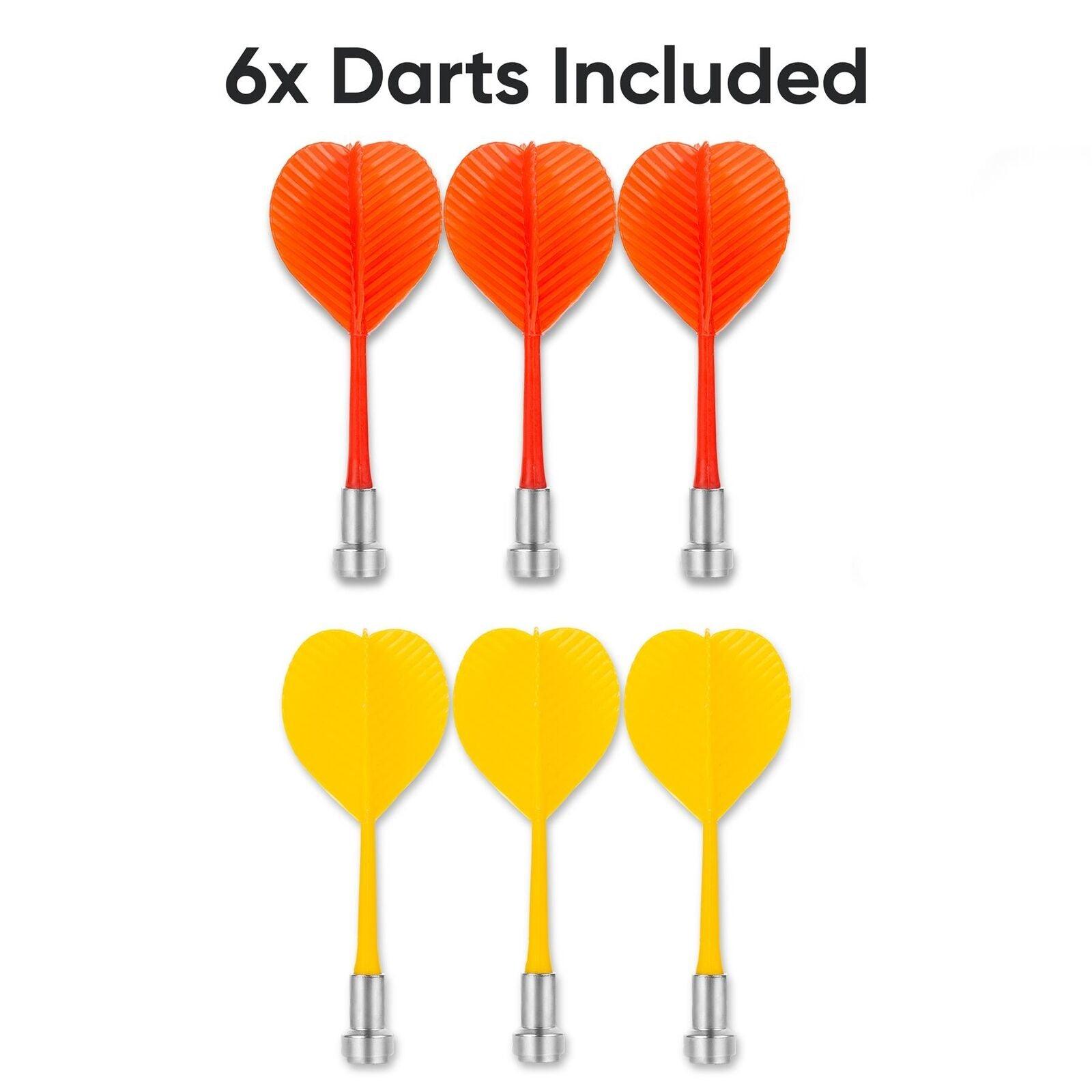 Best Dartboard UK - Magnetic Dartboard With 6 x Safe Magnetic Darts Indoor Outdoor Fun Game Apparel & Accessories - Tophatter Daily Deals