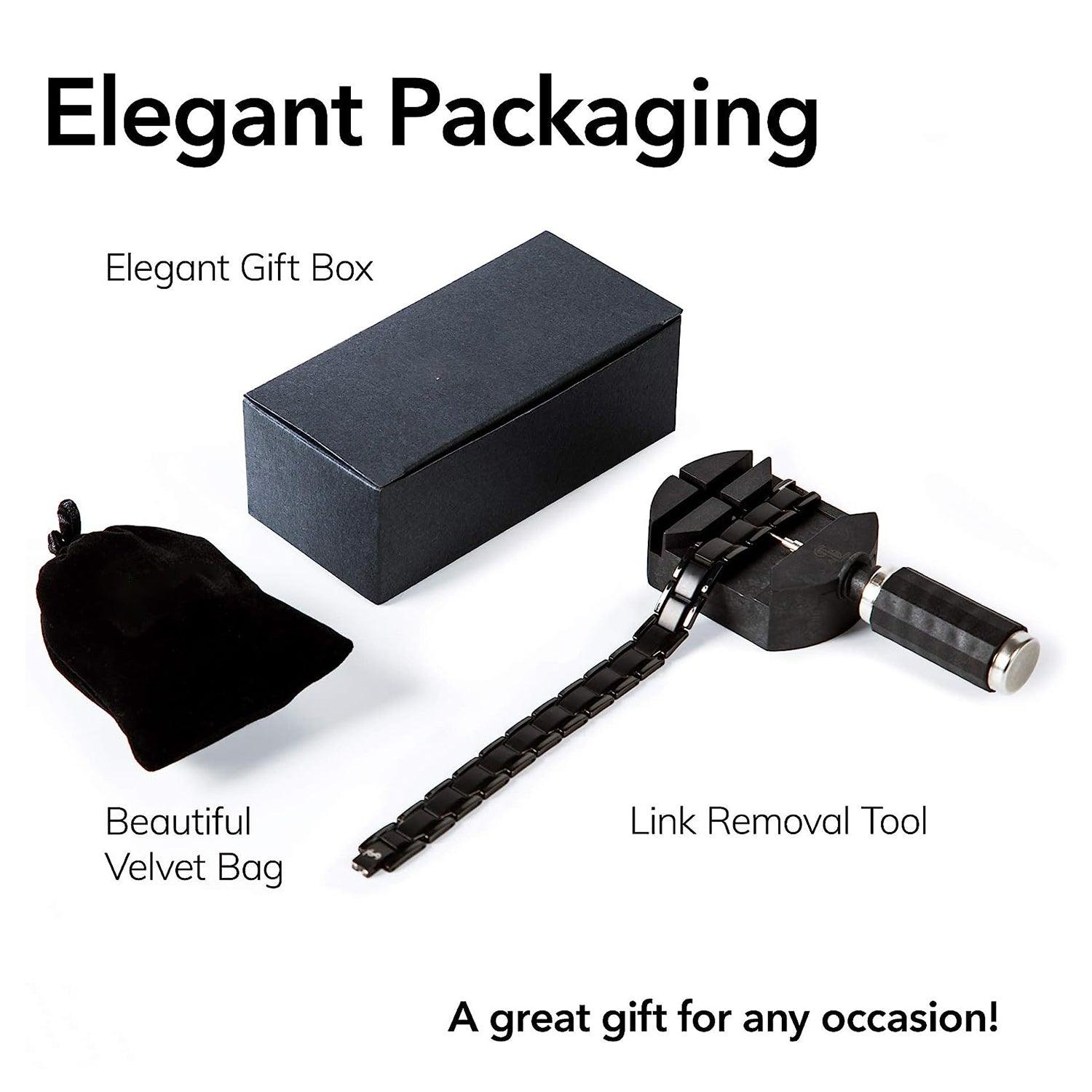 Arthritis Bracelet Mens - Magnetic Bracelet Therapy Weight Loss Pain Relief Bracelet Personal Care - Tophatter Daily Deals