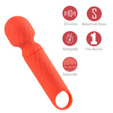 Maia Dolly Mini Massage Wand in Orange > Sex Toys > Mini Massagers - Tophatter Daily Deals