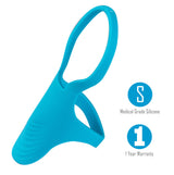 Maia Griffin Blue Silicone Cock Ring > Cock Ring > Sling - Tophatter Daily Deals
