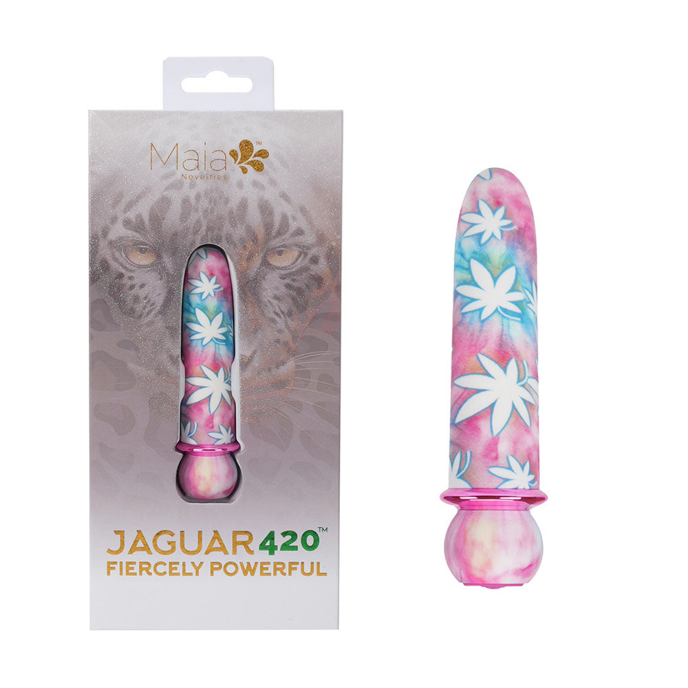 Maia Jaguar 420 Tie Die Silicone Bullet Vibrator > Vibrators > Mini Vibrators - Tophatter Daily Deals