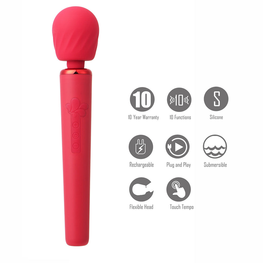 Maia Nala 30 cm Massage Wand with 10 Functions > Sex Toys > Massage Wands - Tophatter Daily Deals