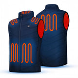 Heated Vest Nine Zone Lightweight Outdoor Fall 2025 Warmth Blue - Tophatter Daily Deals