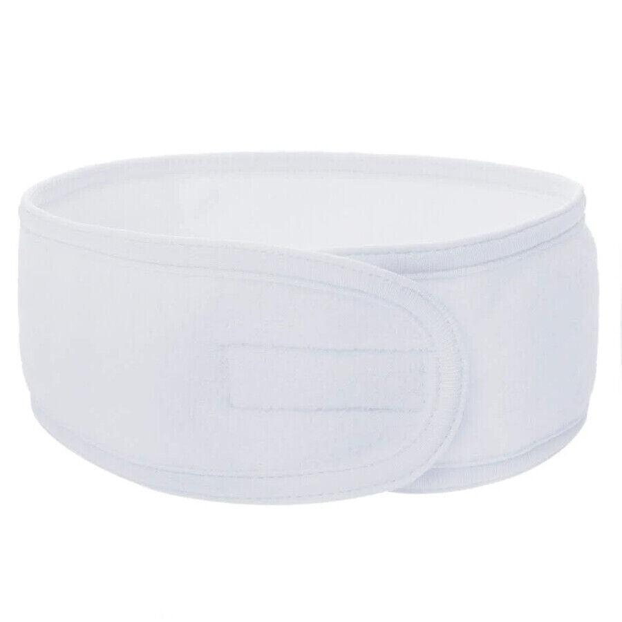 Spa Facial Headband - Make up Hair Band Terry Cloth Headband Stretch Towel for Sport Yoga Shower White Health & Beauty - Tophatter Daily Deals