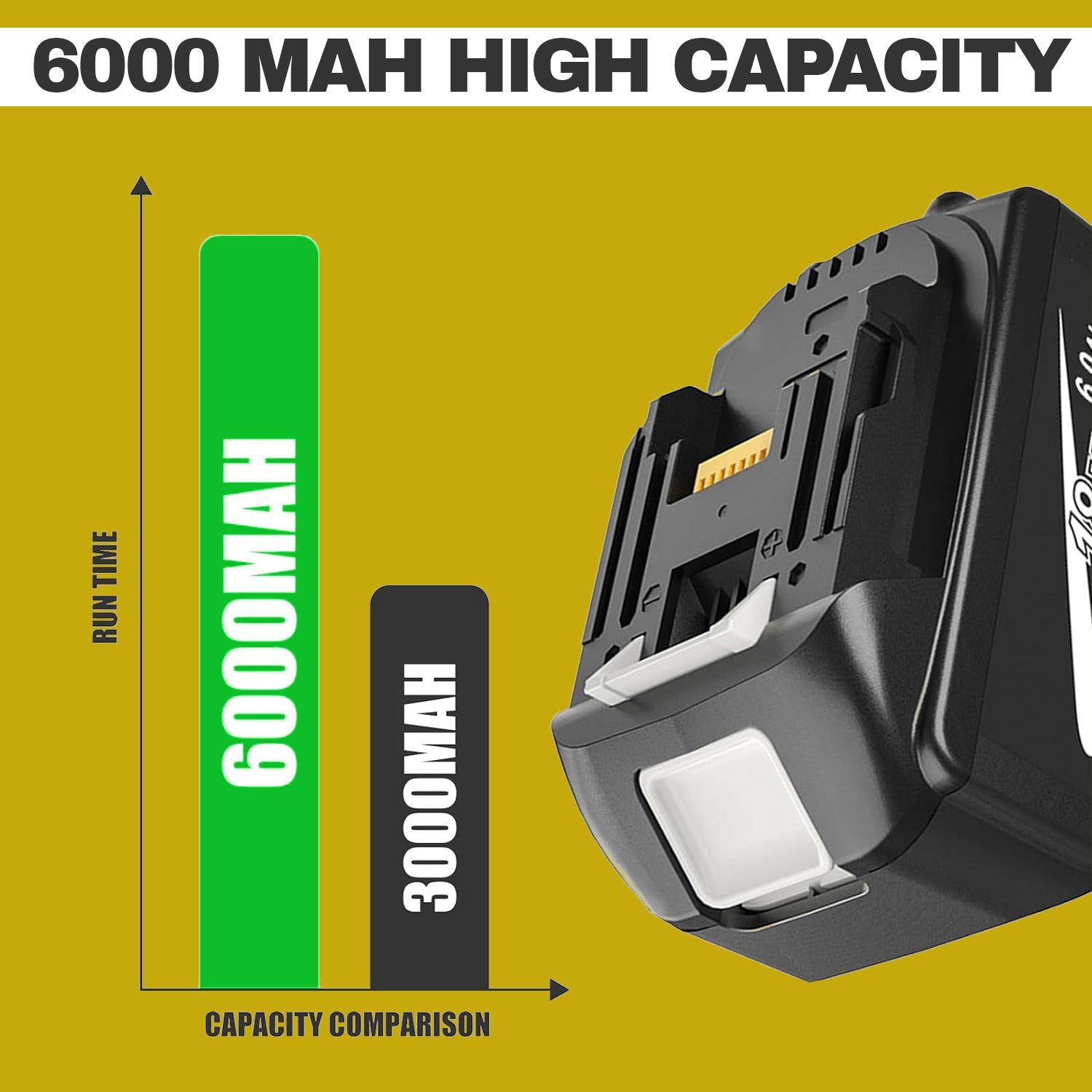 Makita 18v Battery - 2X Genuine Makita BL1850 18V 5.0Ah Li-Ion LXT Battery 5AH Star Battery BL1850B Personal Care - Tophatter Daily Deals