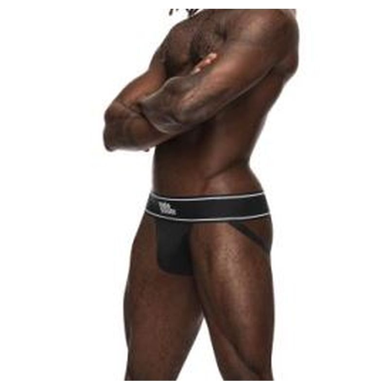 Male Power Modal Rib Jock (Black) – Men’s Supportive Jockstrap > Clothes > Jockstraps - Tophatter Daily Deals