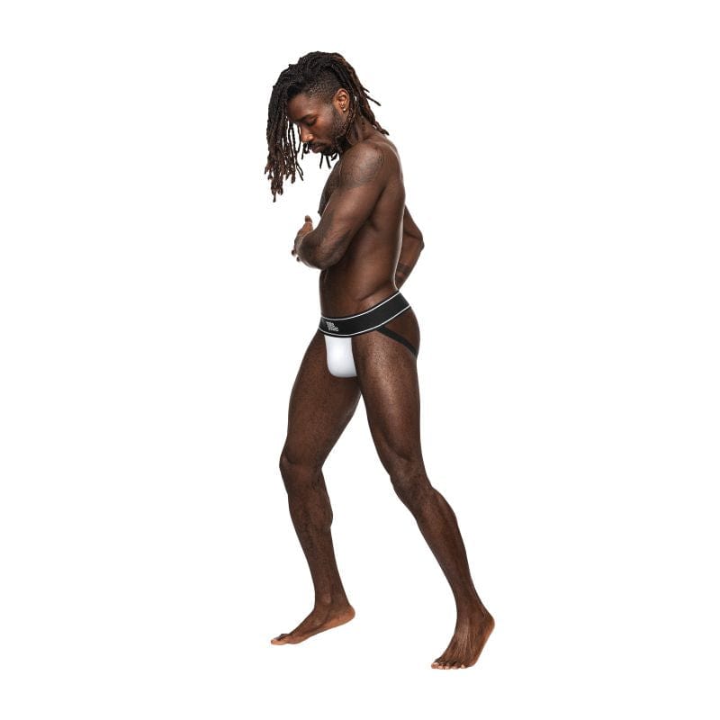 Male Power Modal Rib Jock White > Clothes > Jockstraps - Tophatter Daily Deals