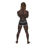 Male Power Sport Mesh Mini Shorts Black Breathable Athletic Mesh > Clothes > Mens Apparel - Tophatter Daily Deals