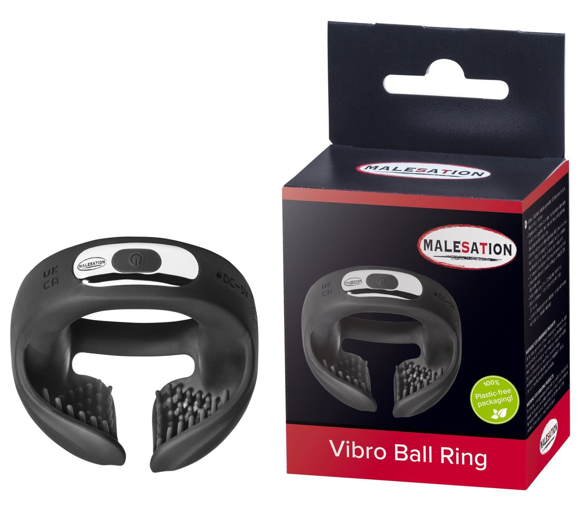 Malesation Vibro Ball Ring – Powerful Multi-Mode Vibration > Cock Ring > Vibrating - Tophatter Daily Deals