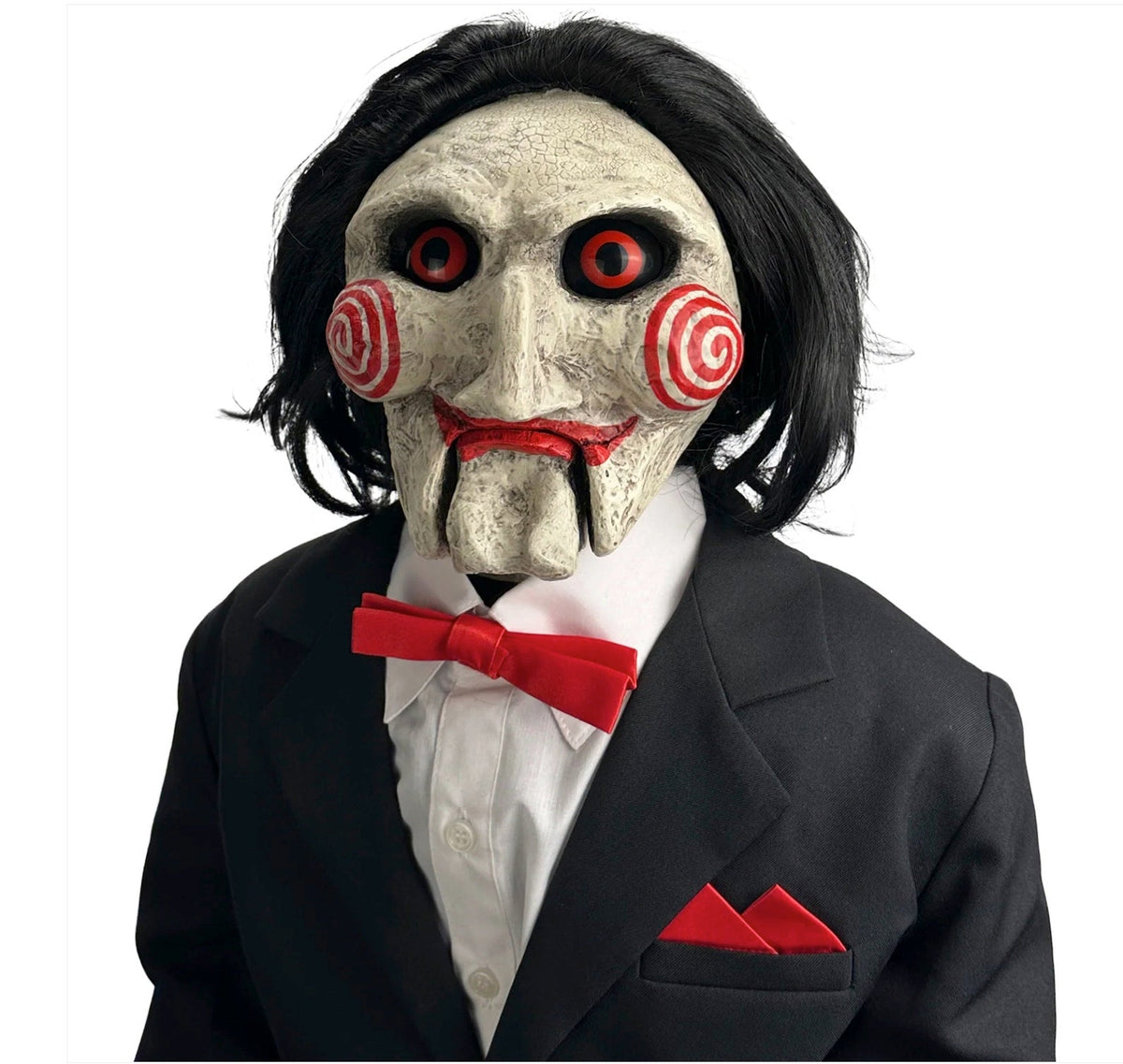 Saw – Billy the Puppet 1:1 Scale Deluxe Prop Replica with Sound Prop Replica - Tophatter Daily Deals