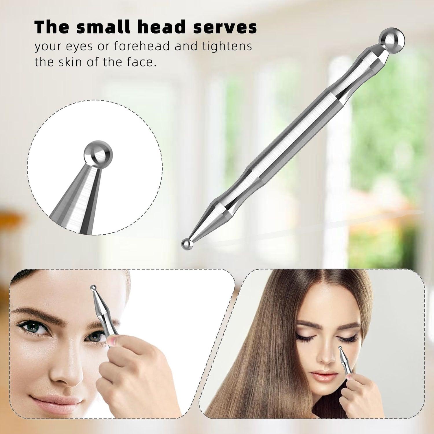 Stainless Steel Acupuncture Pen - Metal Massage Tool Manual Acupuncture Pen Deep Tissue Trigger Point Exercise & Fitness Equipment Manuals - Tophatter Daily Deals