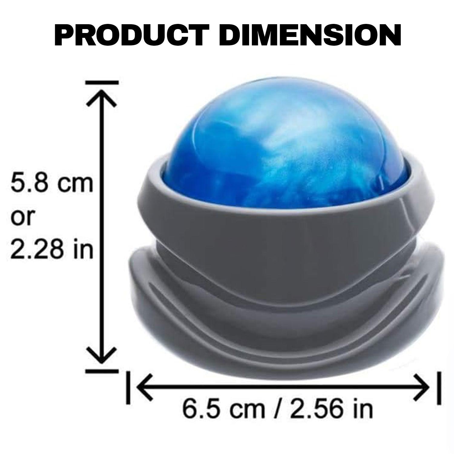 Massage Roller Ball - Self Massage Ball Reflexology Stress Relief Tension Release Relax Personal Care - Tophatter Daily Deals