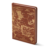Map of Middle Earth Journal Notebook - Tophatter Daily Deals