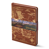 Map of Middle Earth Journal Notebook - Tophatter Daily Deals