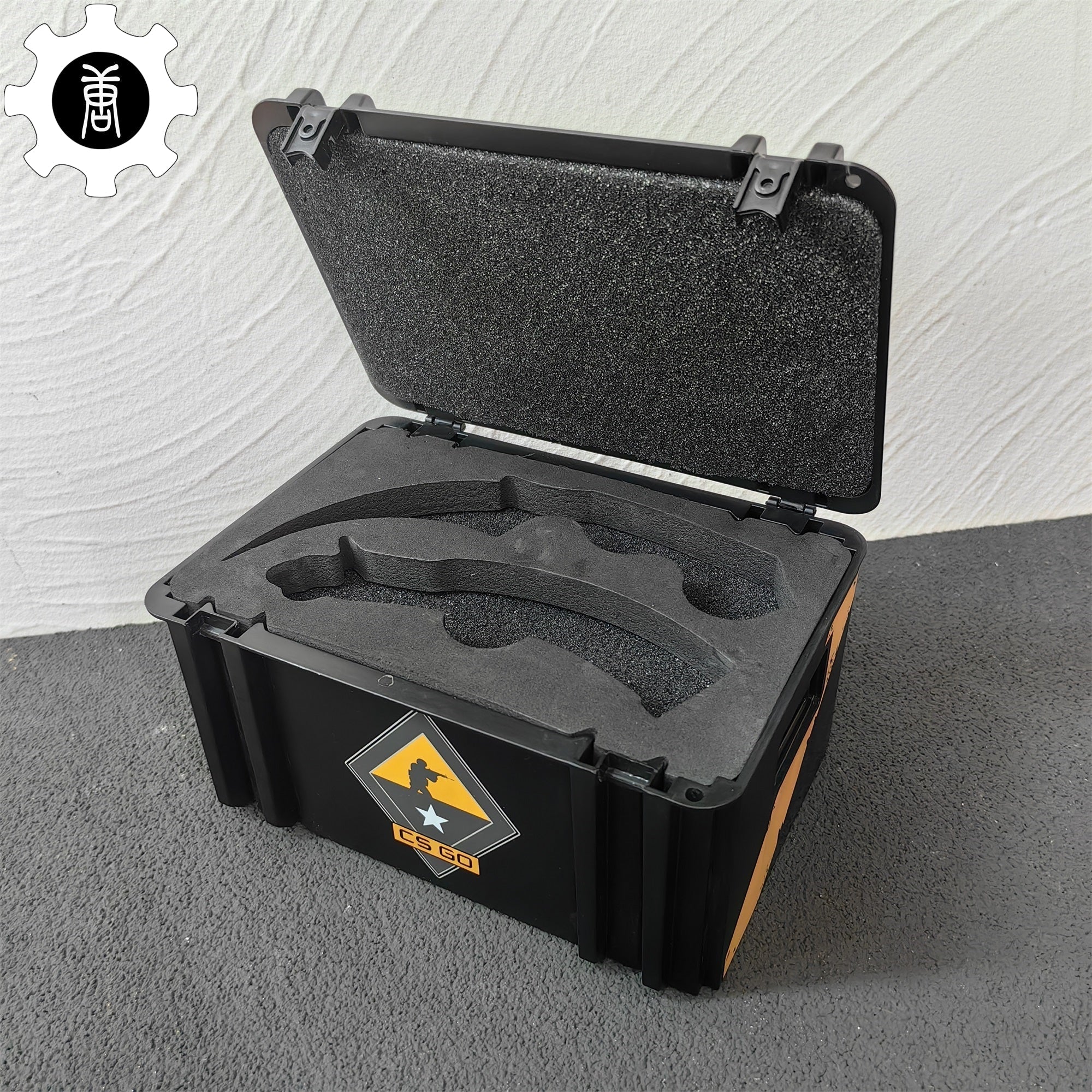 Black Gamma Weapon Case Blunt Blade Karambit & Balisong Gift Box - Tophatter Daily Deals