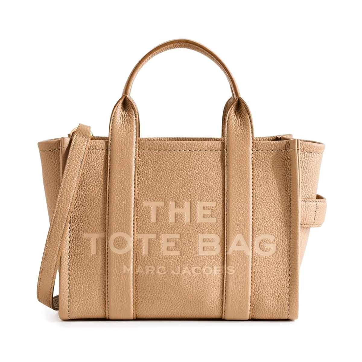 Marc Jacobs the Monogram Small Tote Bag Camel O S Handbags - Tophatter Daily Deals