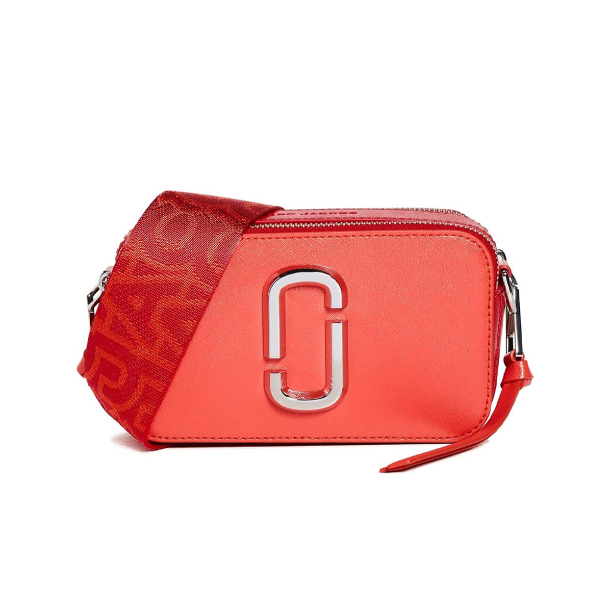Marc Jacobs the Snapshot Cross Body Camera-Style Bag Electric Orange Multi O S Handbags - Tophatter Daily Deals