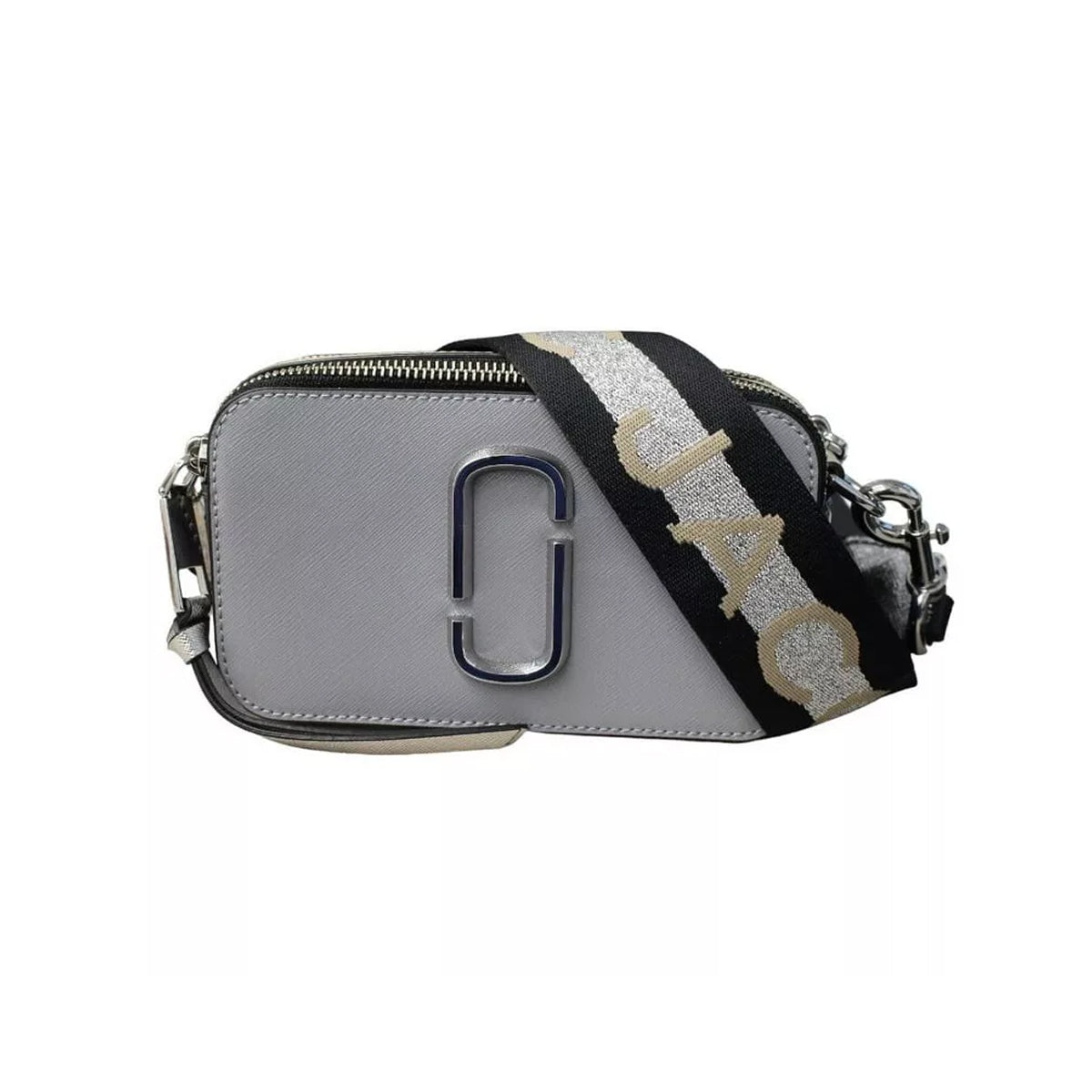 Marc Jacobs the Snapshot Cross Body Camera-Style Bag Wolf Grey Multi O S Handbags - Tophatter Daily Deals
